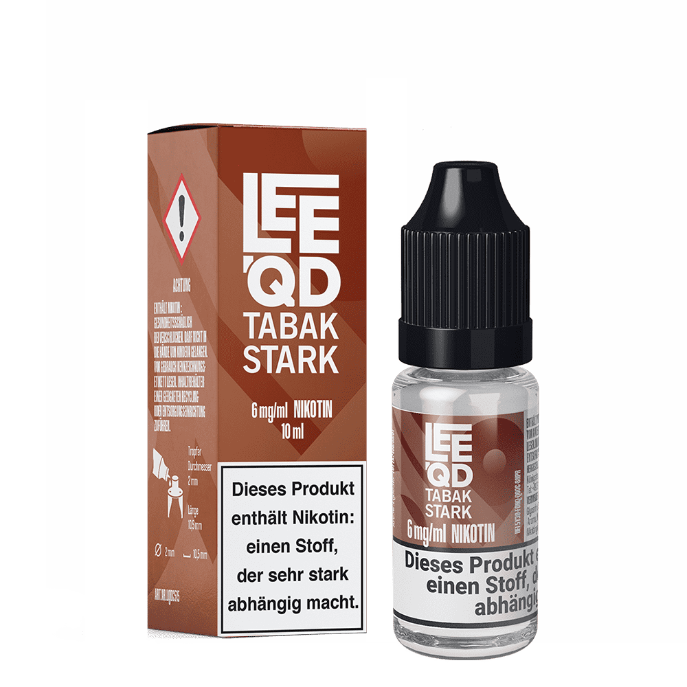 LEEQD Liquid Tobacco Tabak stark 6mg