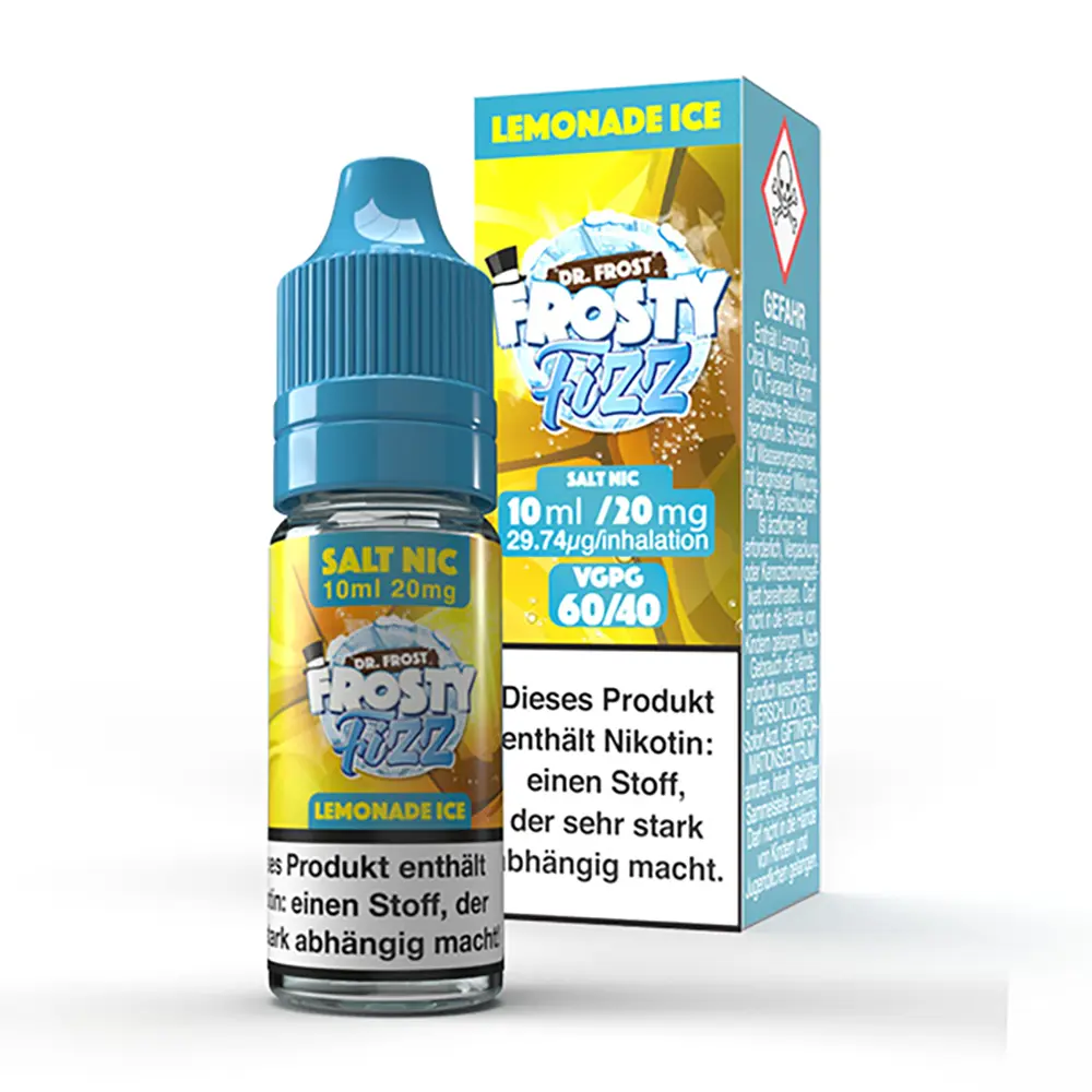 Dr. Frost Lemonade Ice Nic Salt 20mg 