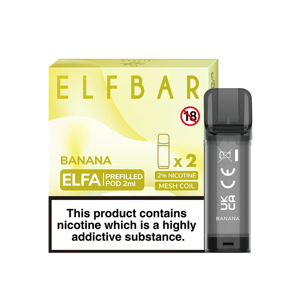 Elfbar Elfa Einweg Pod Banana