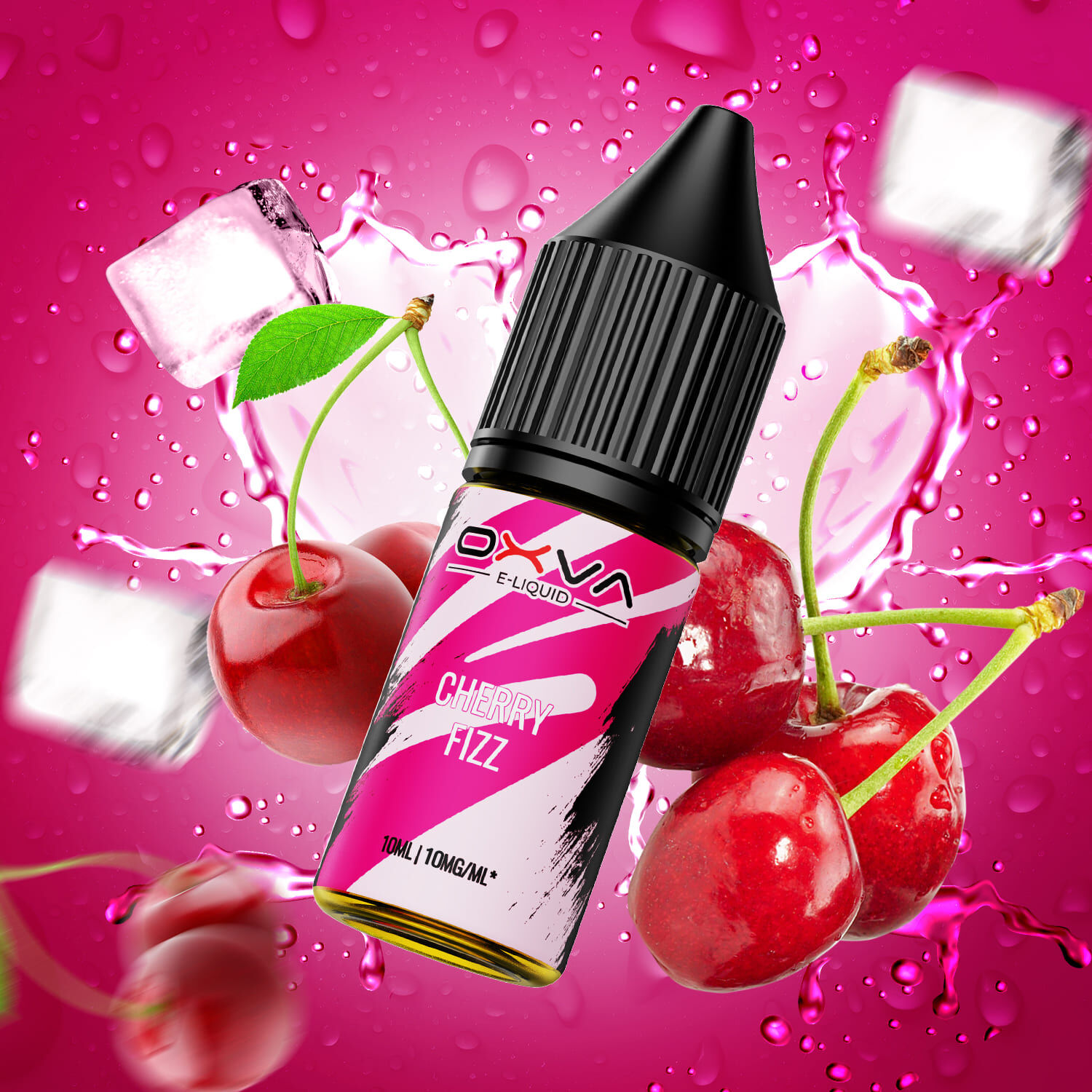 Oxva E-Liquid Nikotinsalz - Cherry Fizz - 10ml Liquid 10mg 