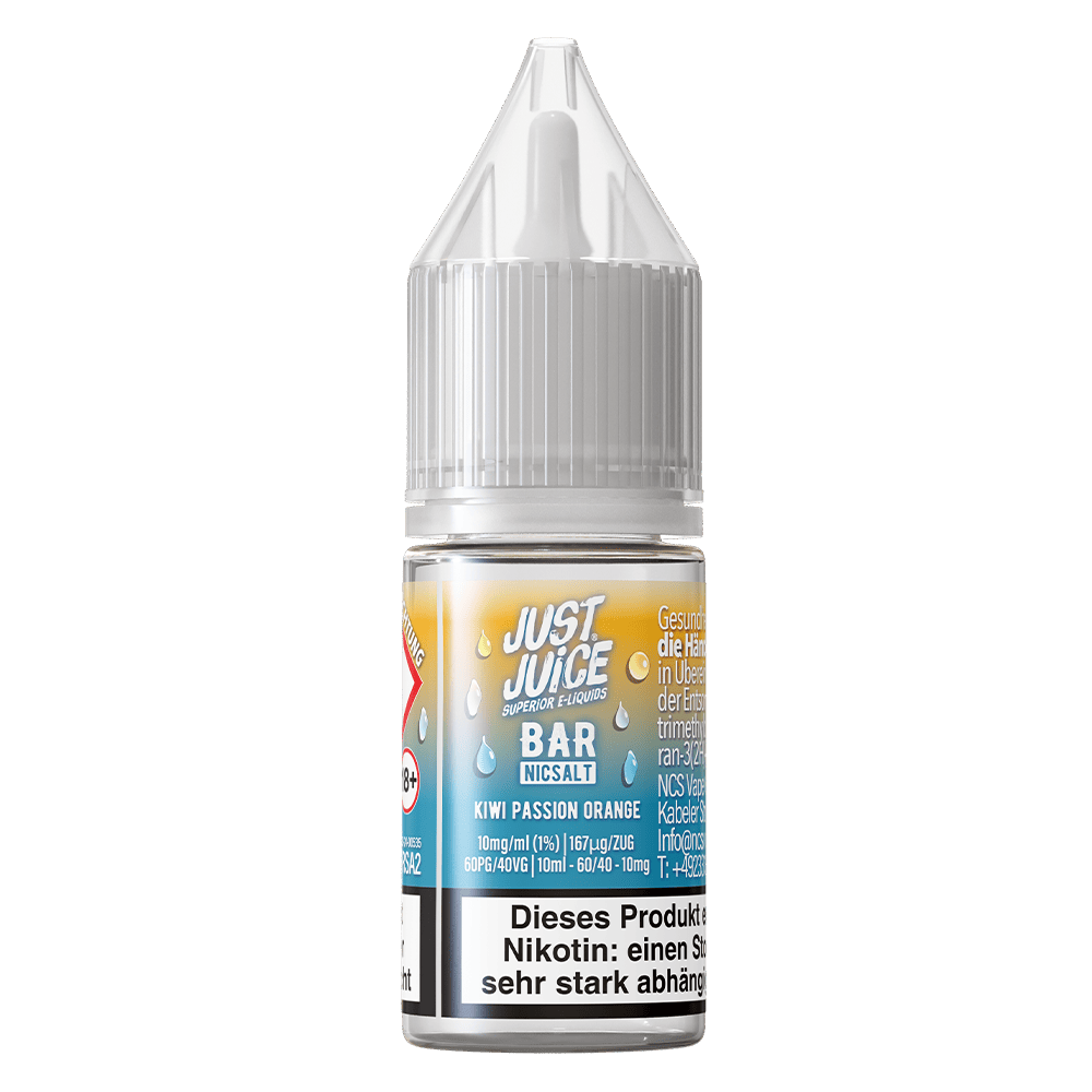 Just Juice Nikotinsalz - Kiwi Passion Orange - 10ml Liquid 10mg  C