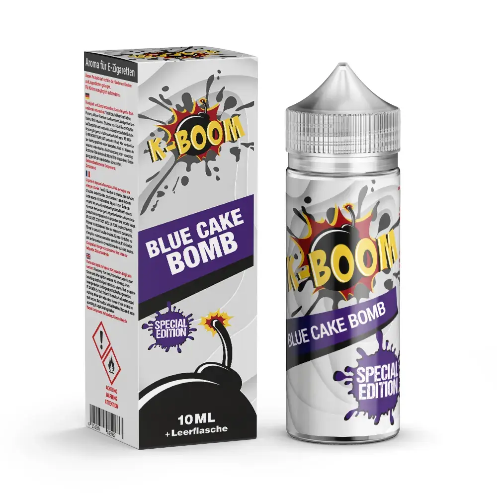 K-Boom Blue Cake Bomb Original Rezept 10ml Aroma 