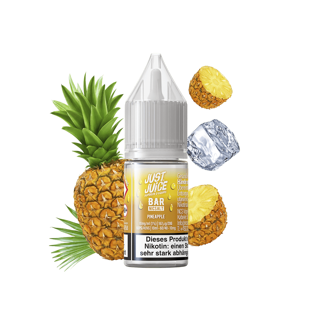 Just Juice Nikotinsalz - Pineapple - 10ml Liquid 10mg  C