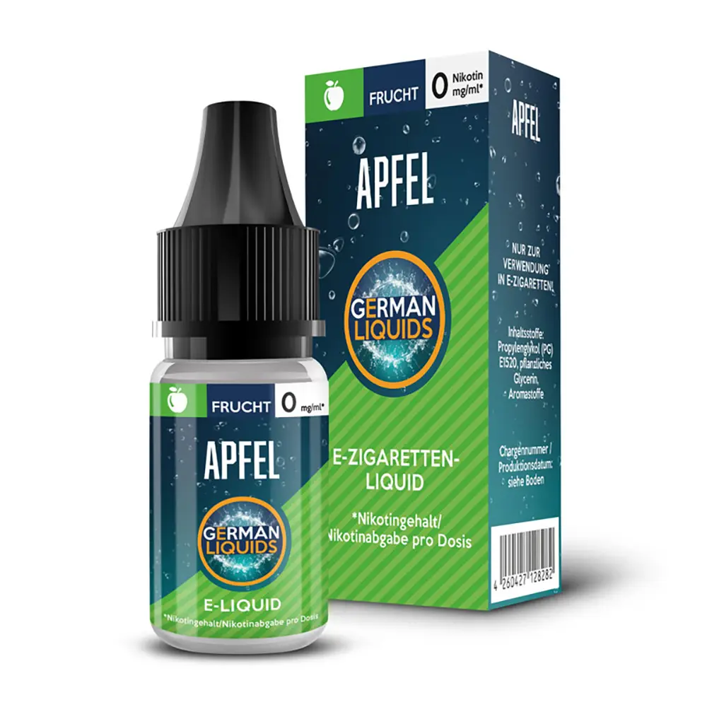 German Liquids Apfel V2 0mg