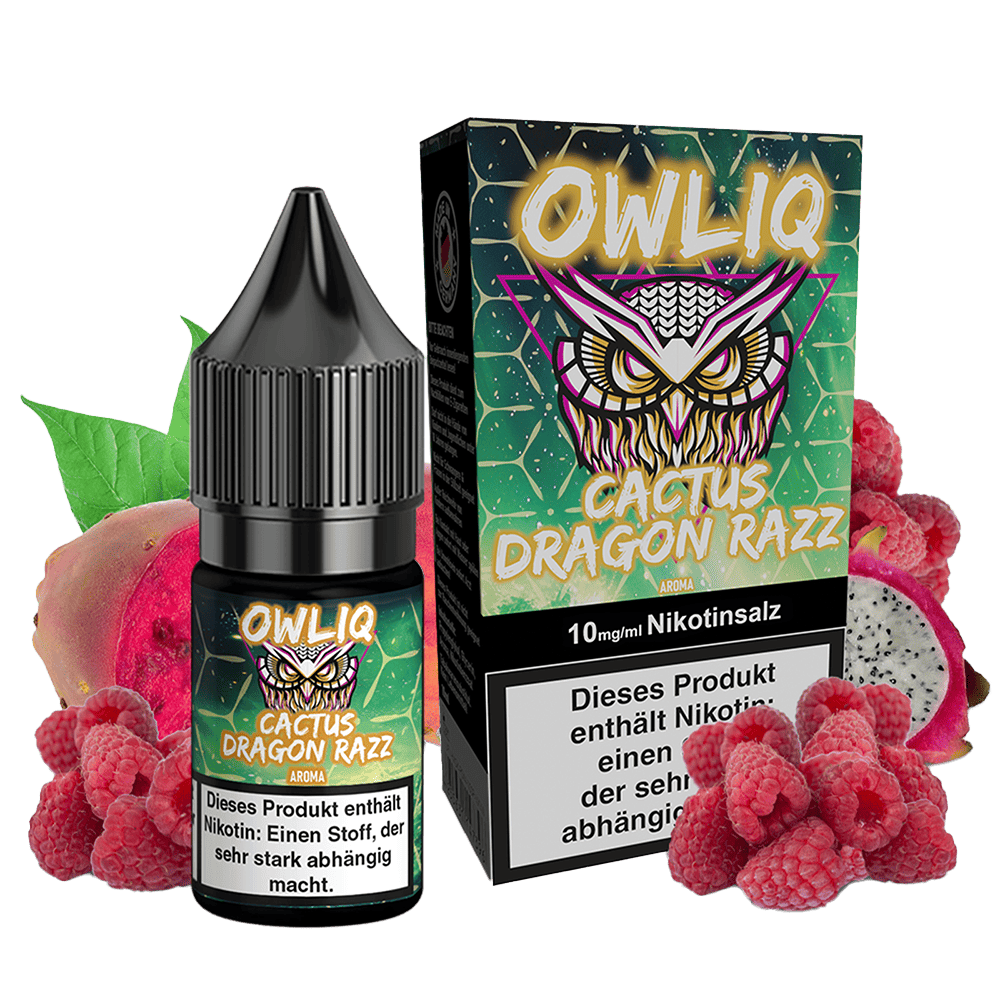 Liquid Cactus Dragon Razz - OWLIQ Nikotinsalz 10mg