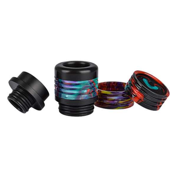 6 in 1 Resin Drip Tip 810er/510er Black-Edition