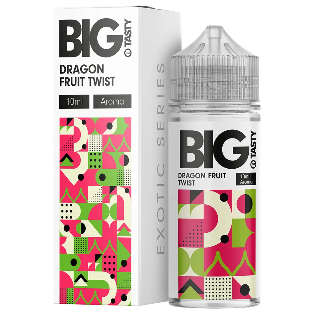 Big Tasty Longfill - Dragon Fruit Twist - 10ml in 120ml Flasche 