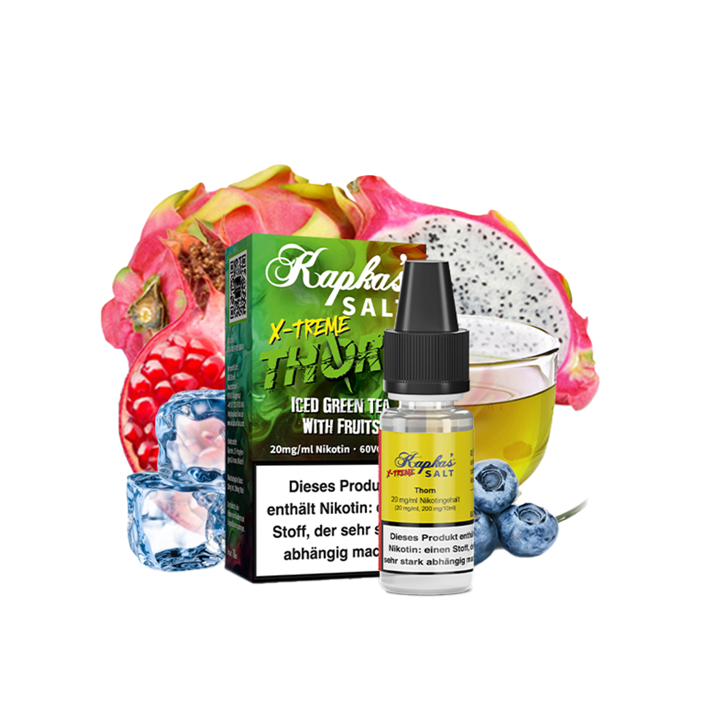 Kapka`s Nikotinsalz - Thorn Xtreme - Liquid 10mg 10ml 