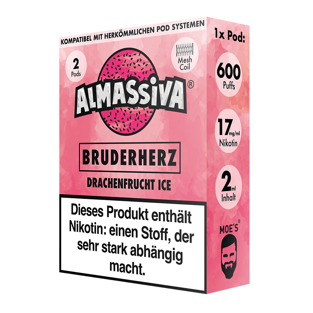 Almassiva Einweg Pod Bruderherz 17mg