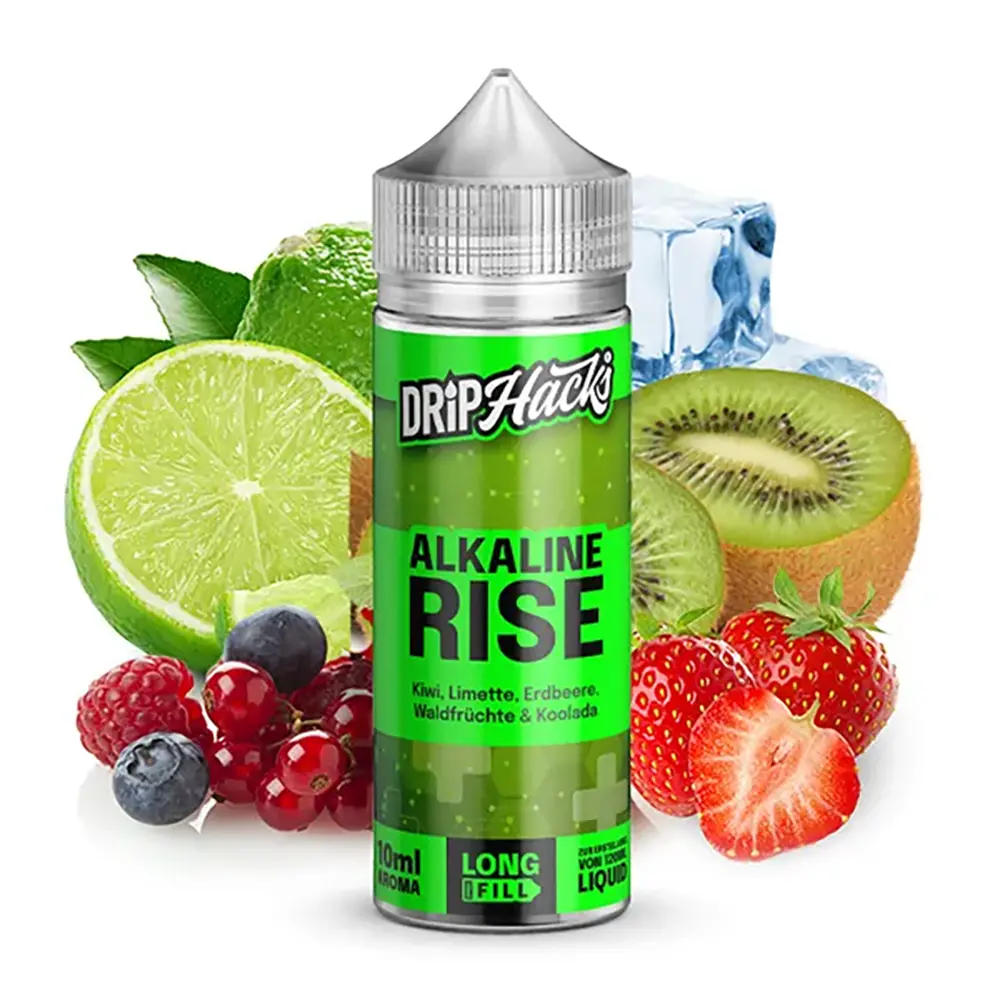 Drip Hacks Alkaline Rise 10ml in 120ml Flasche 