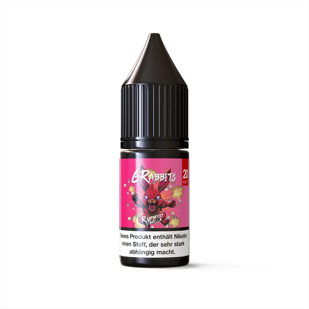 6Rabbits Nikotinsalz - Raspberry Vanilla - 20mg Liquid 10ml 