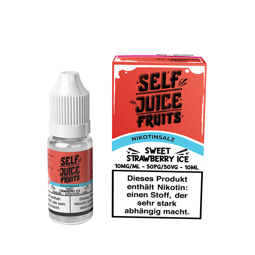 Self Juice Nikotinsalz Sweet Strawberry Ice 10mg