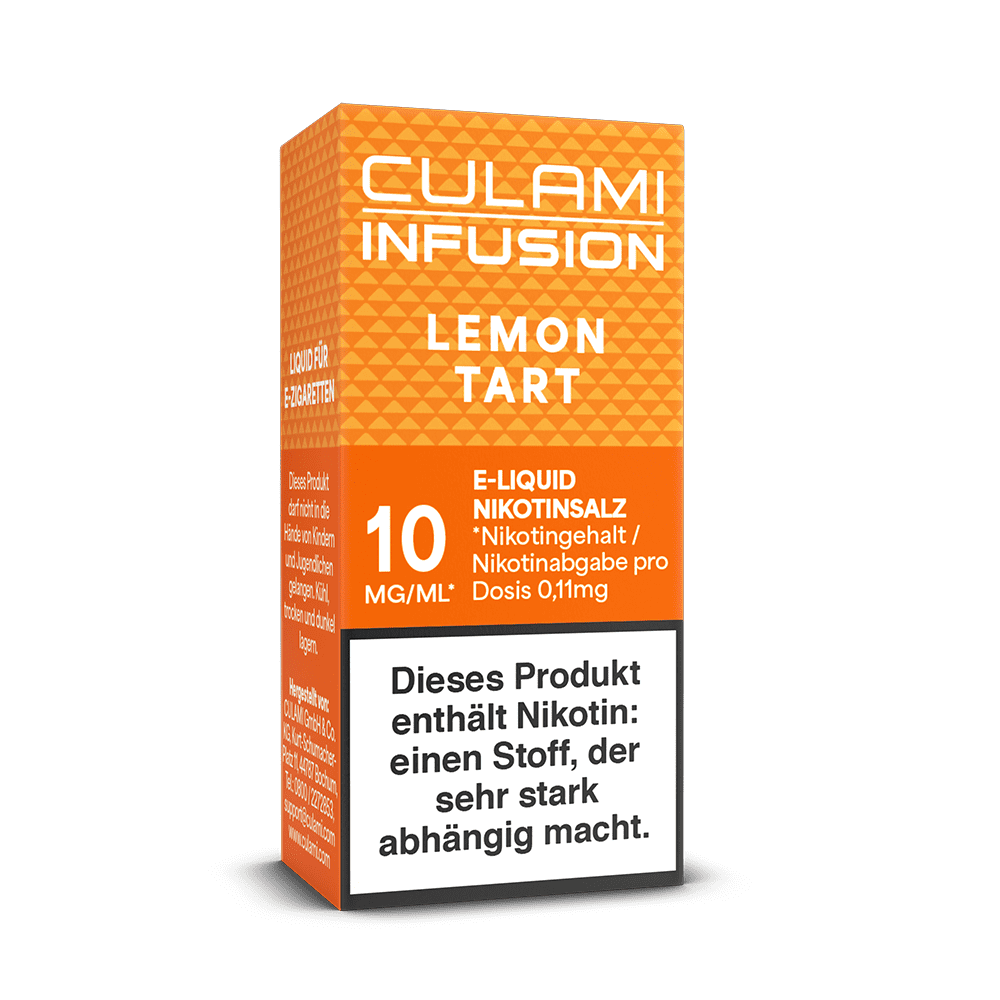 Culami Infusion Lemon Tart - Nikotinsalz Liquid 10mg