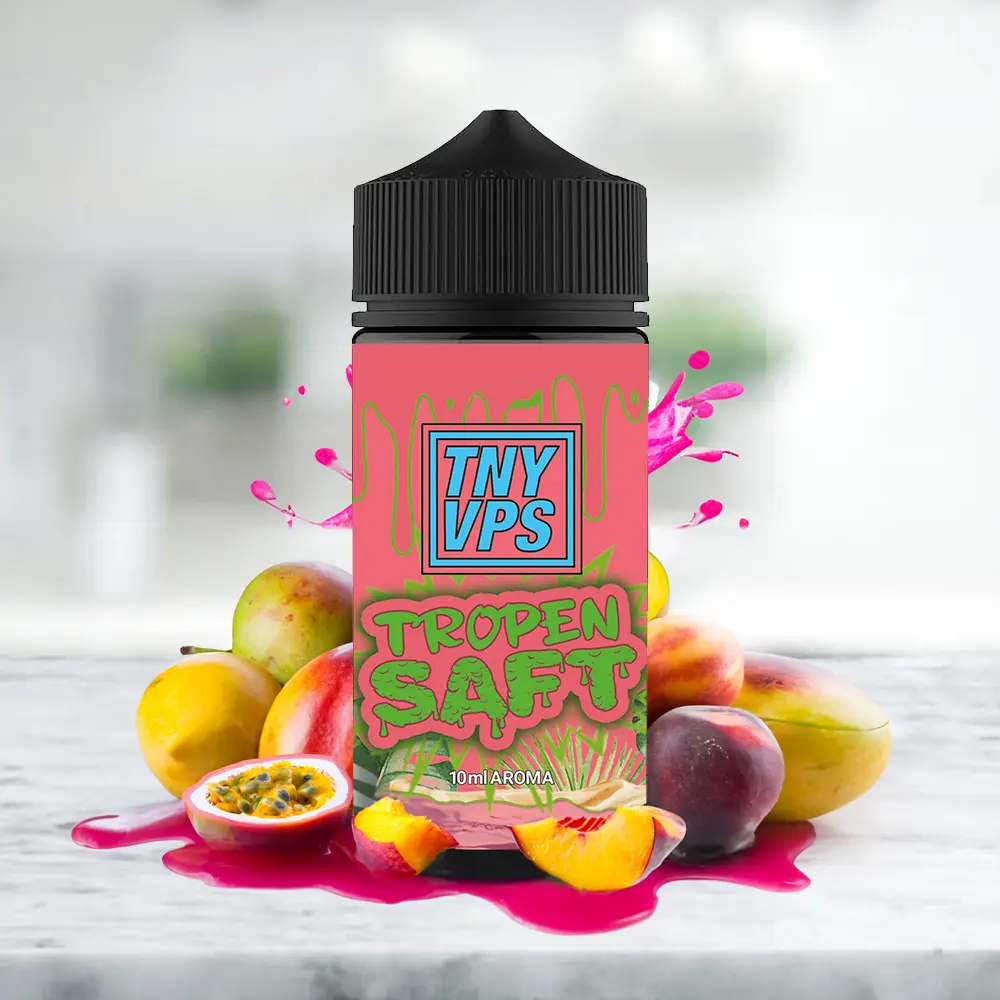 Tony Vapes Longfill - Tropen Saft - 10ml in 100ml Flasche 