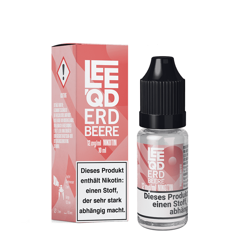 LEEQD Liquid Fruit Erdbeere 12mg