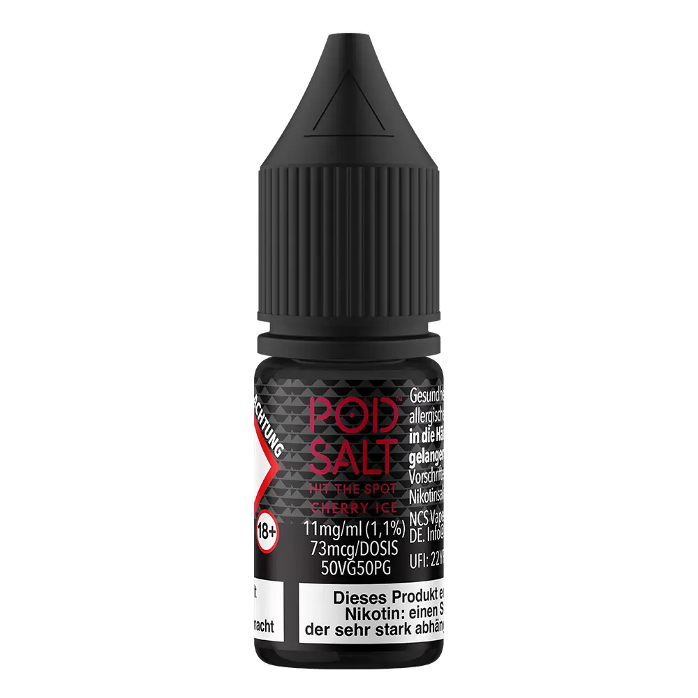 Pod Salt Core Nikotinsalz - Cherry Ice - Liquid 11mg 10ml 