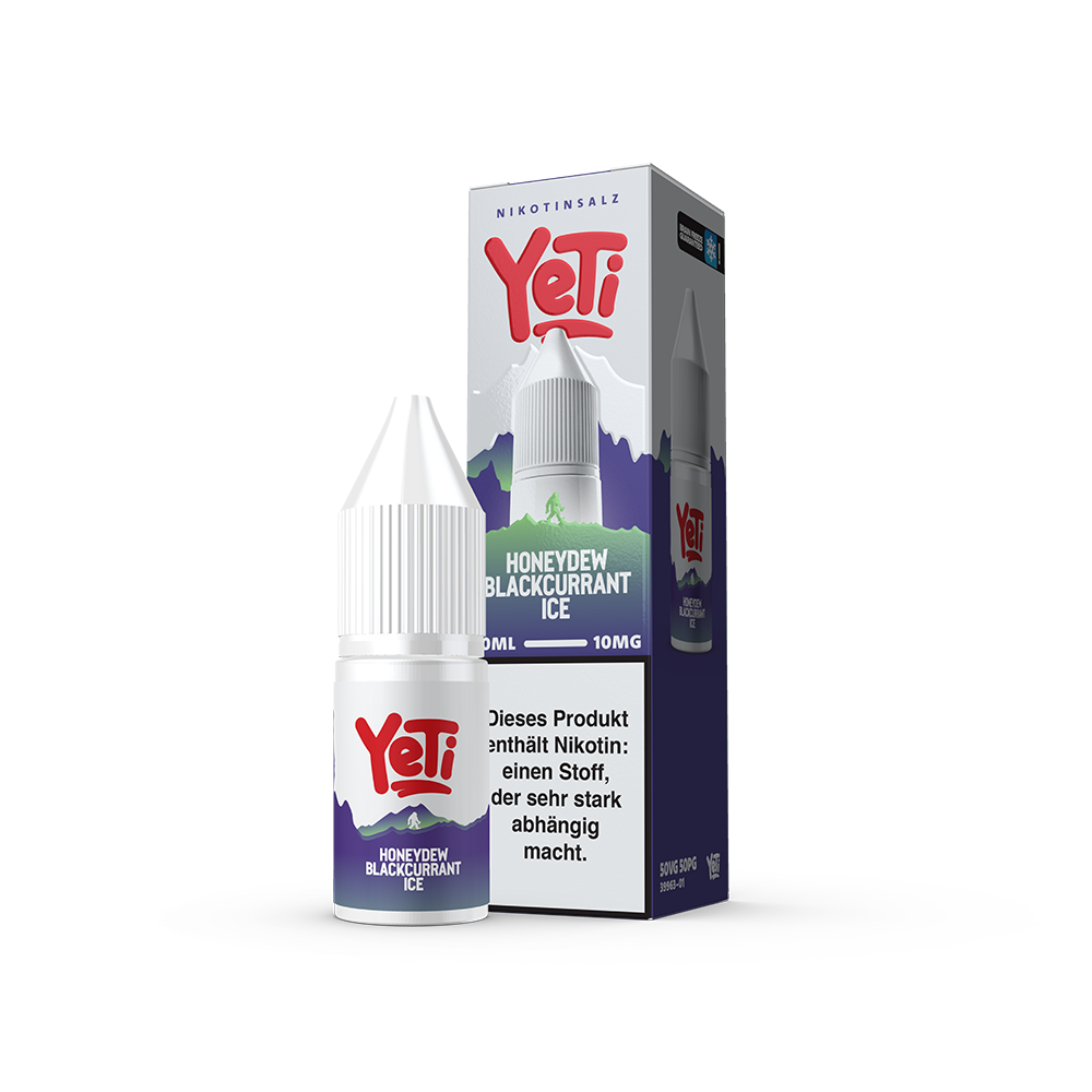 Yeti Summit Nikotinsalz - Honeydew Blackcurrant Ice - Overdosed Liquid 10ml 10mg 