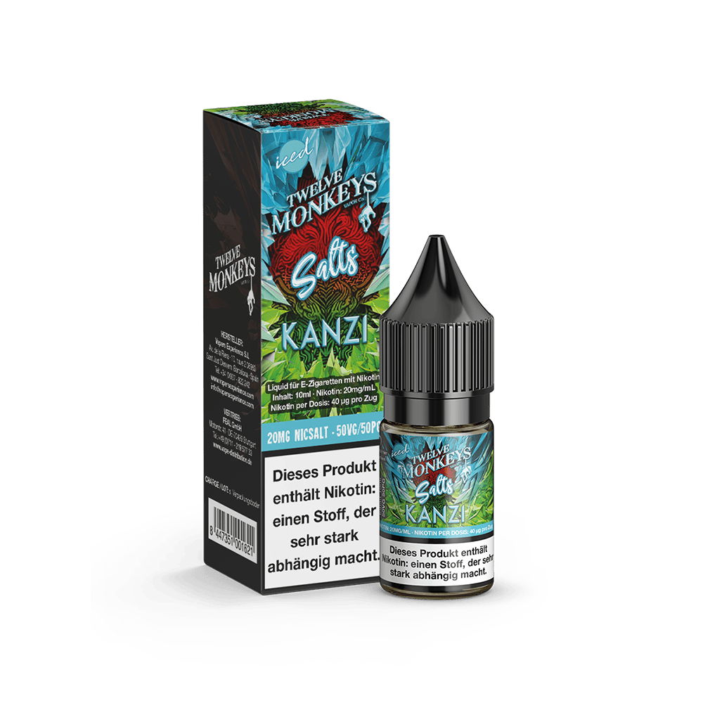 Twelve Monkeys Nikotinsalz - Kanzi - 10ml Liquid 20mg 