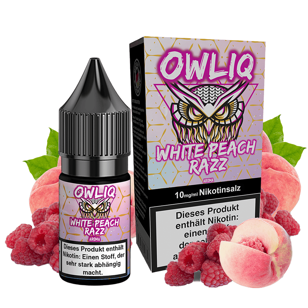 Liquid White Peach Razz - OWLIQ Nikotinsalz 10mg