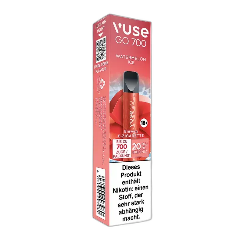 Vuse GO 700 Watermelon Ice 20mg Einweg E-Zigarette 