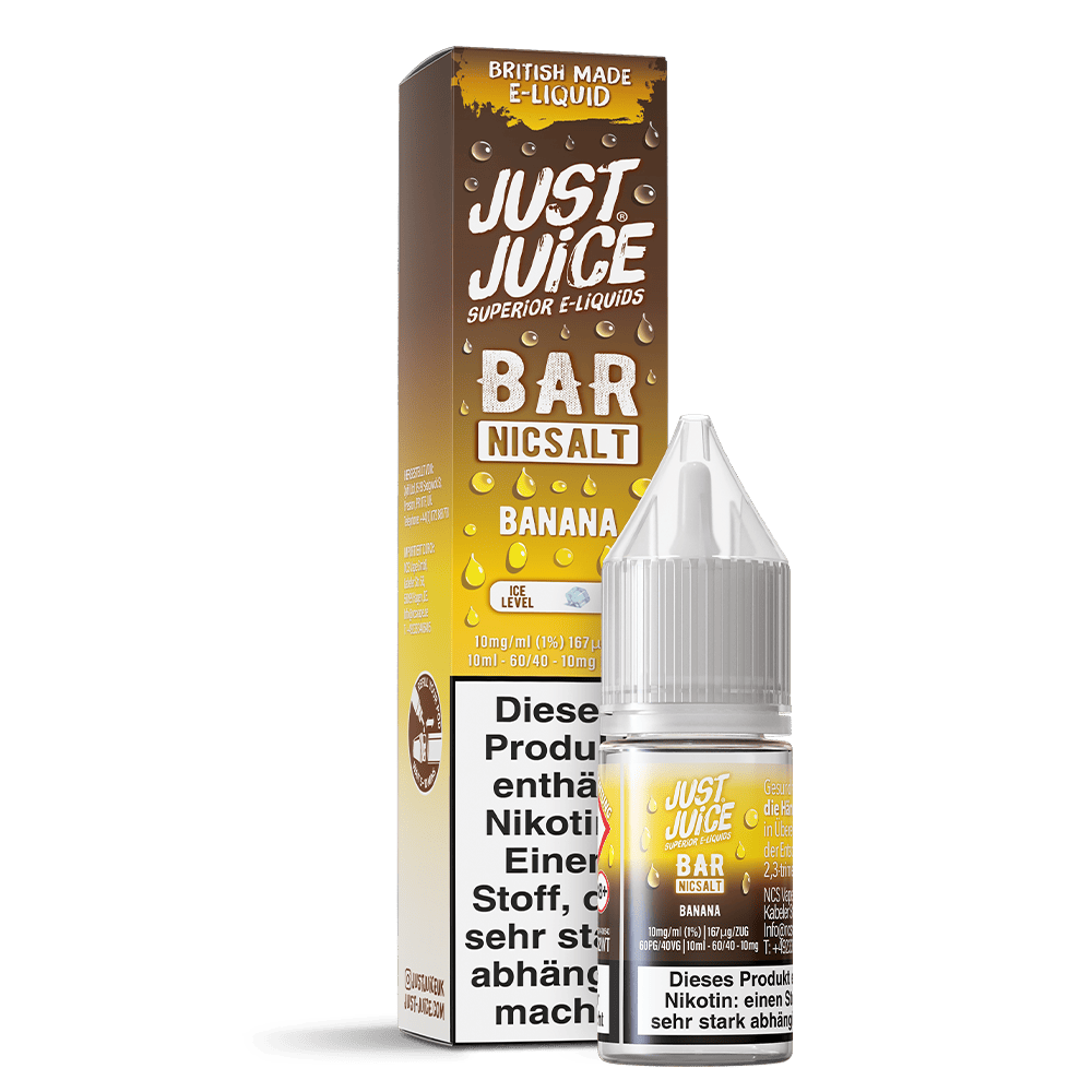 Just Juice Nikotinsalz - Banana - 10ml Liquid 10mg  C