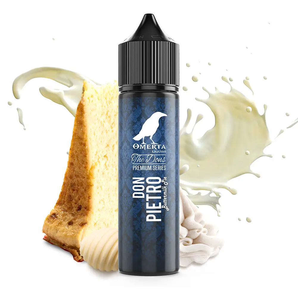 Omerta Longfill - The Dons Don Pietro - 10ml Aroma in 60ml Flasche 