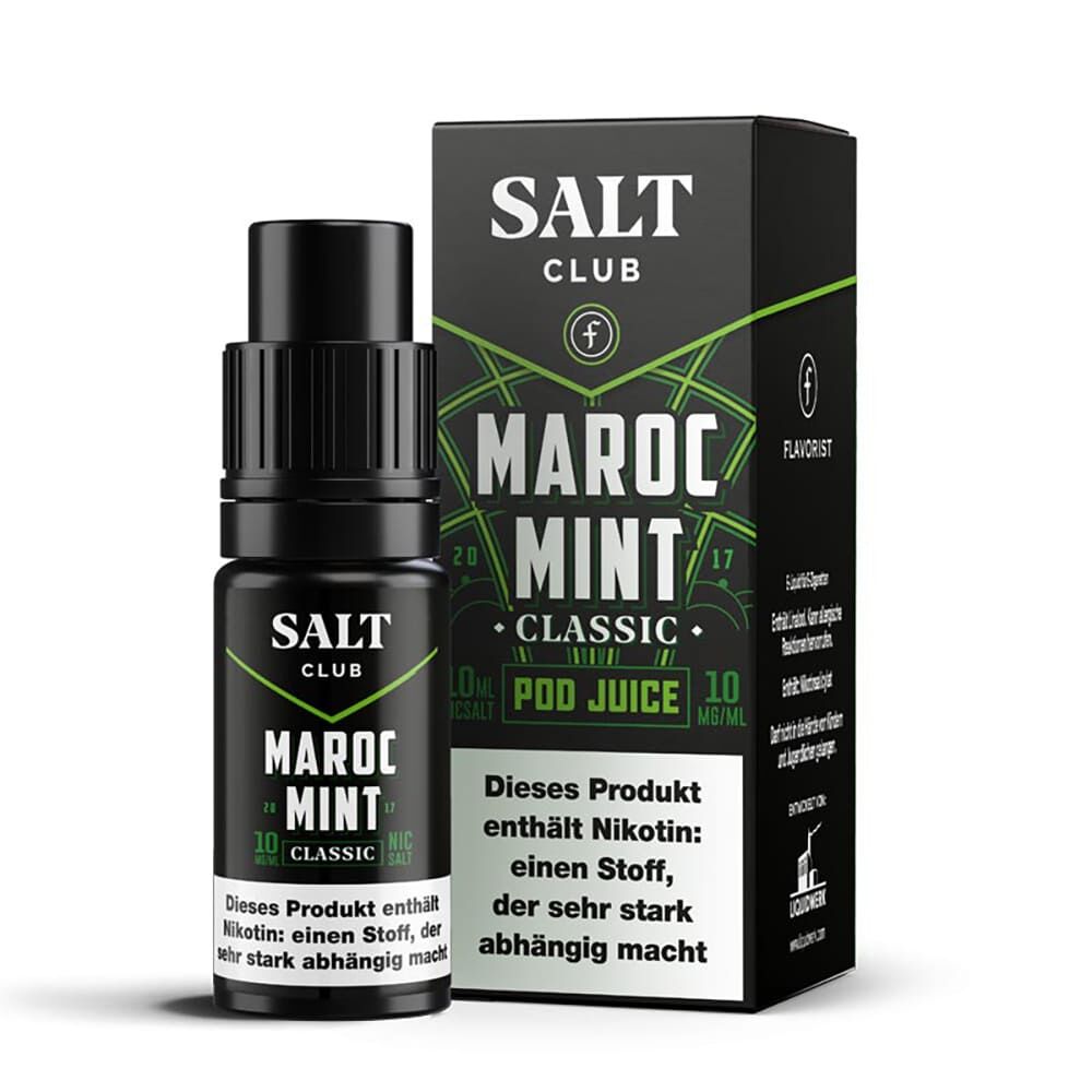 Salt Club Nikontinsalz Flavorist Maroc Mint Classic 10ml 10mg