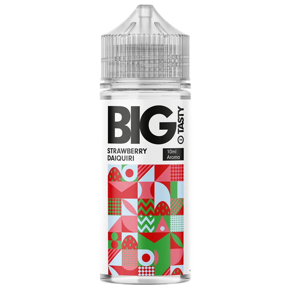 Big Tasty Longfill - Strawberry Daiquiri - 10ml in 120ml Flasche 