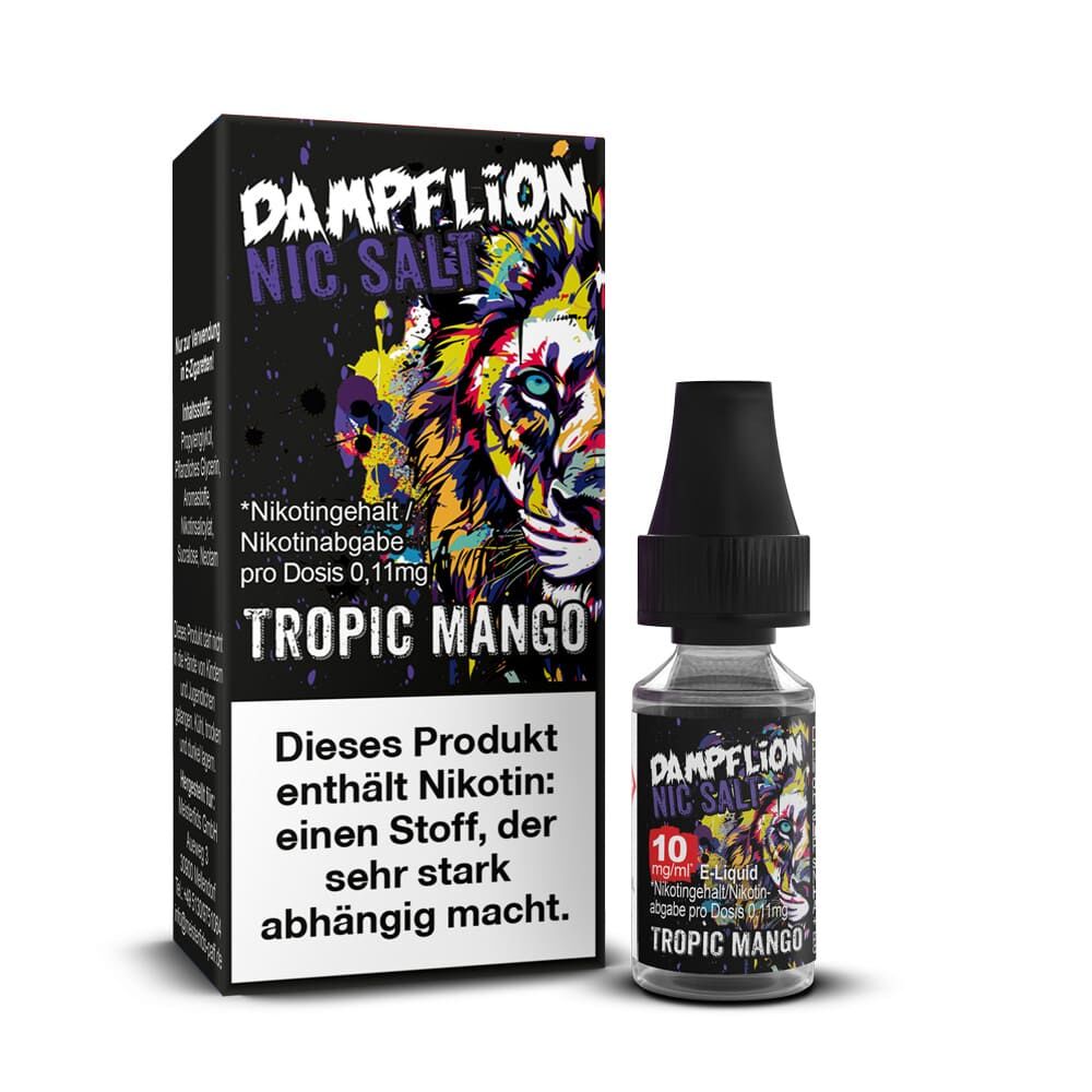 Dampflion Intense Nikotinsalz - Tropic Mango- Liquid 10ml 10mg 