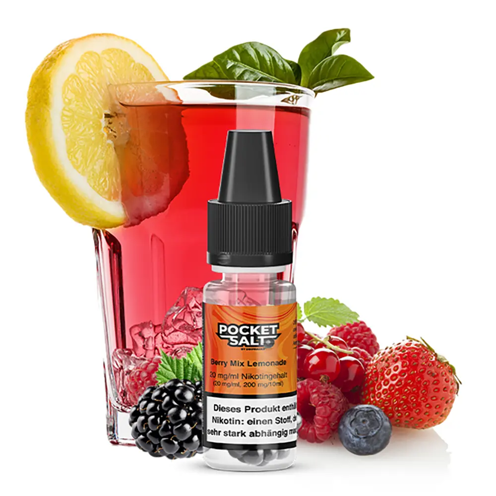 Pocket Salt Berry Mix Lemonade Nikotinsalz Liquid 20mg