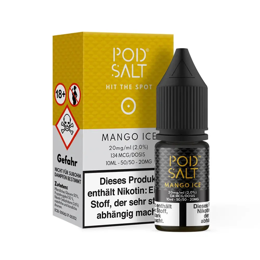 Pod Salt Core Mango Ice 10ml 20mg 