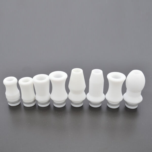 Teflon White Drip Tip 8-fach sortiert