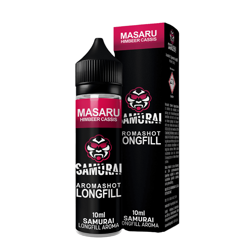 Samurai Masaru Himbeer Cassis Aroma 10ml