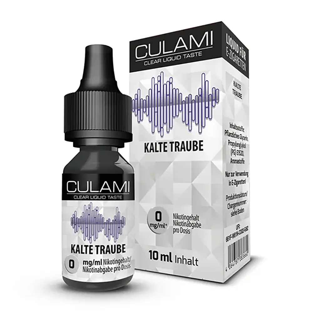 CULAMI Kalte Traube 0mg 10ml Liquid 