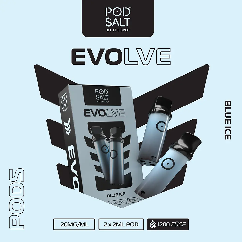 Pod Salt Evolve Pod - Blue Ice - 20mg Nikotinsalz