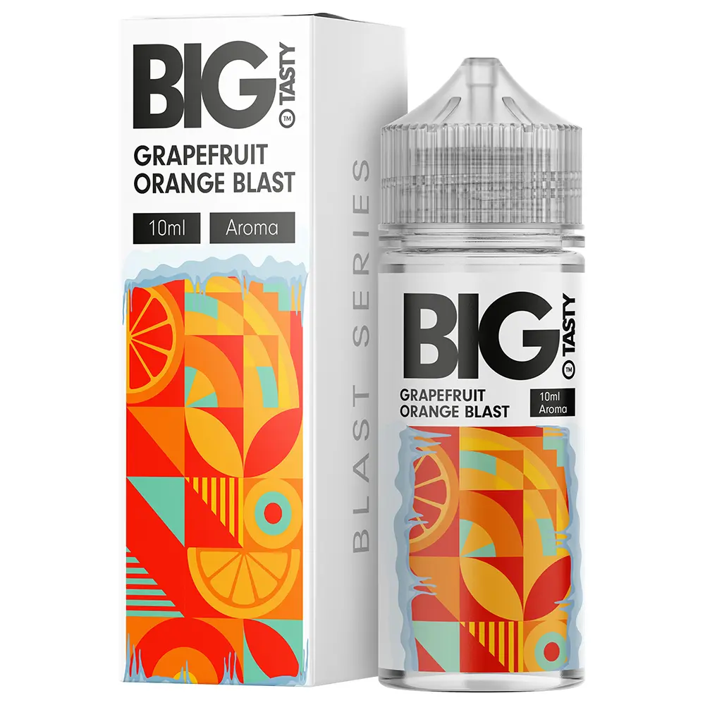 Big Tasty Longfill - Grapefruit Orange Blast - 10ml in 120ml Flasche 