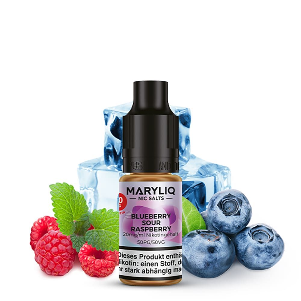 Maryliq Nikotinsalz - Blueberry Sour Raspberry - 20mg