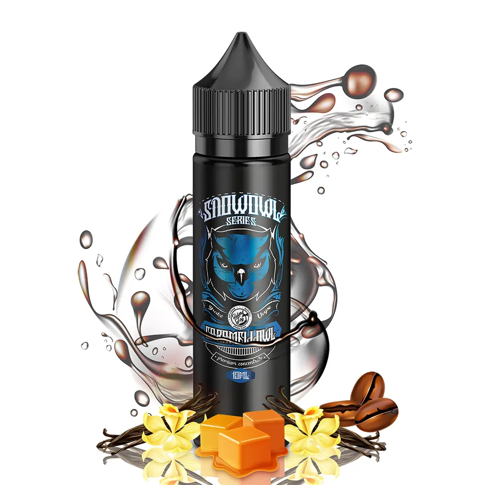 Snowowl Aroma Longfill - Caramell Owl - 10ml in 60ml Flasche 