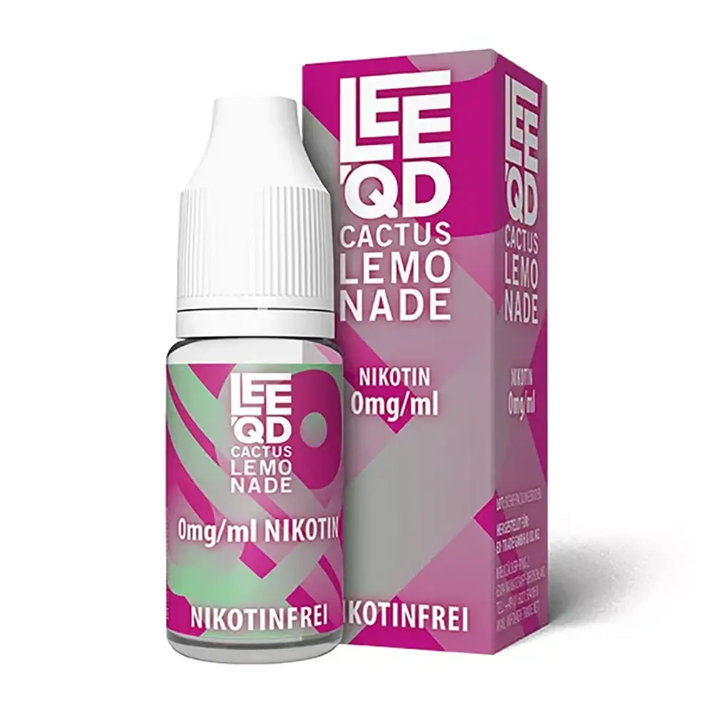 LEEQD Crazy Cactus Lemonade 10ml 0mg Liquid 