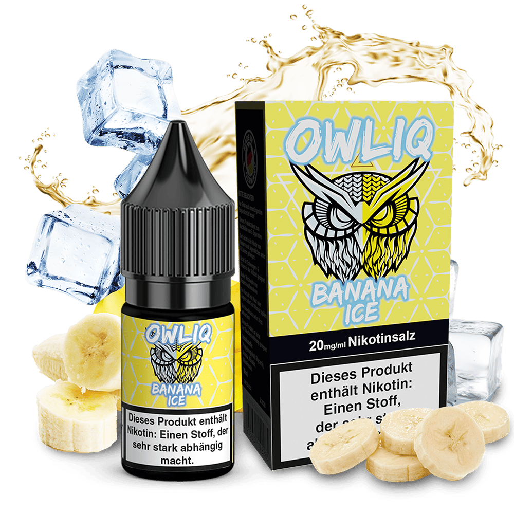 OWLIQ Banana Ice Nikotinsalz Liquid 10mg