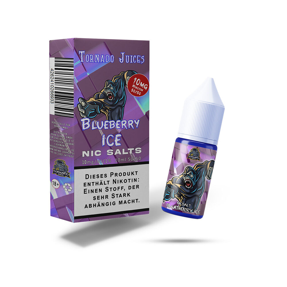 Tornado Juices Blueberry Ice Nikotinsalz Liquid