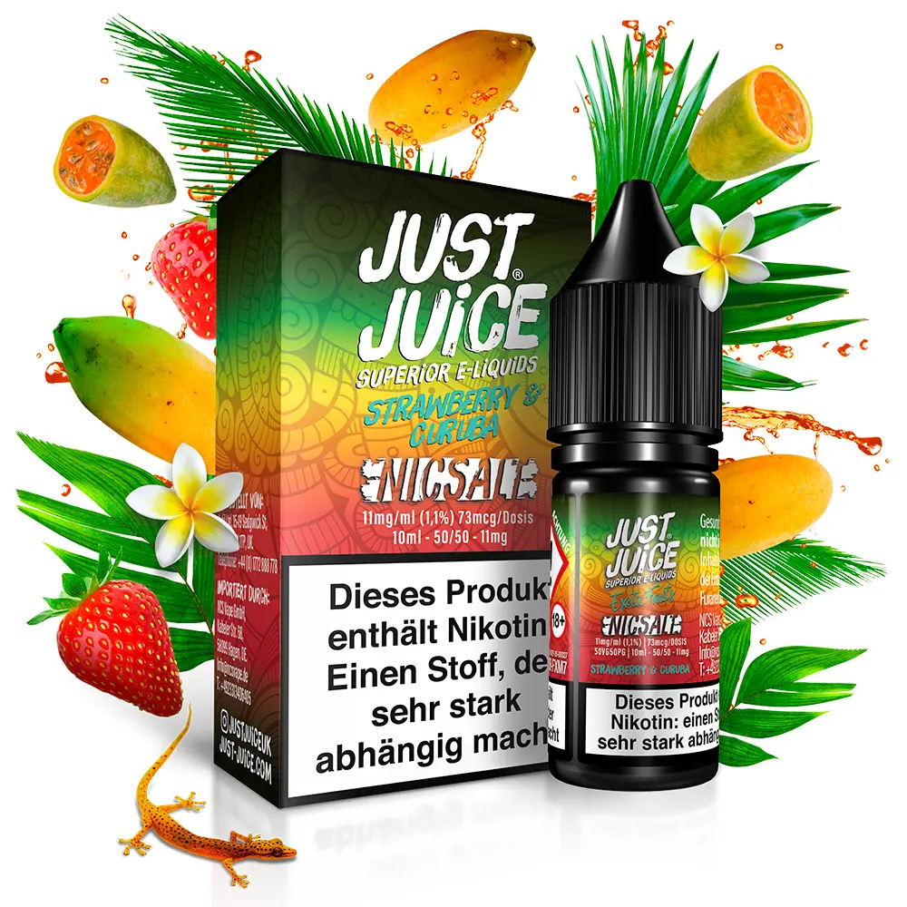 Just Juice Strawberry Curuba - 10ml Nikotinsalz 11mg