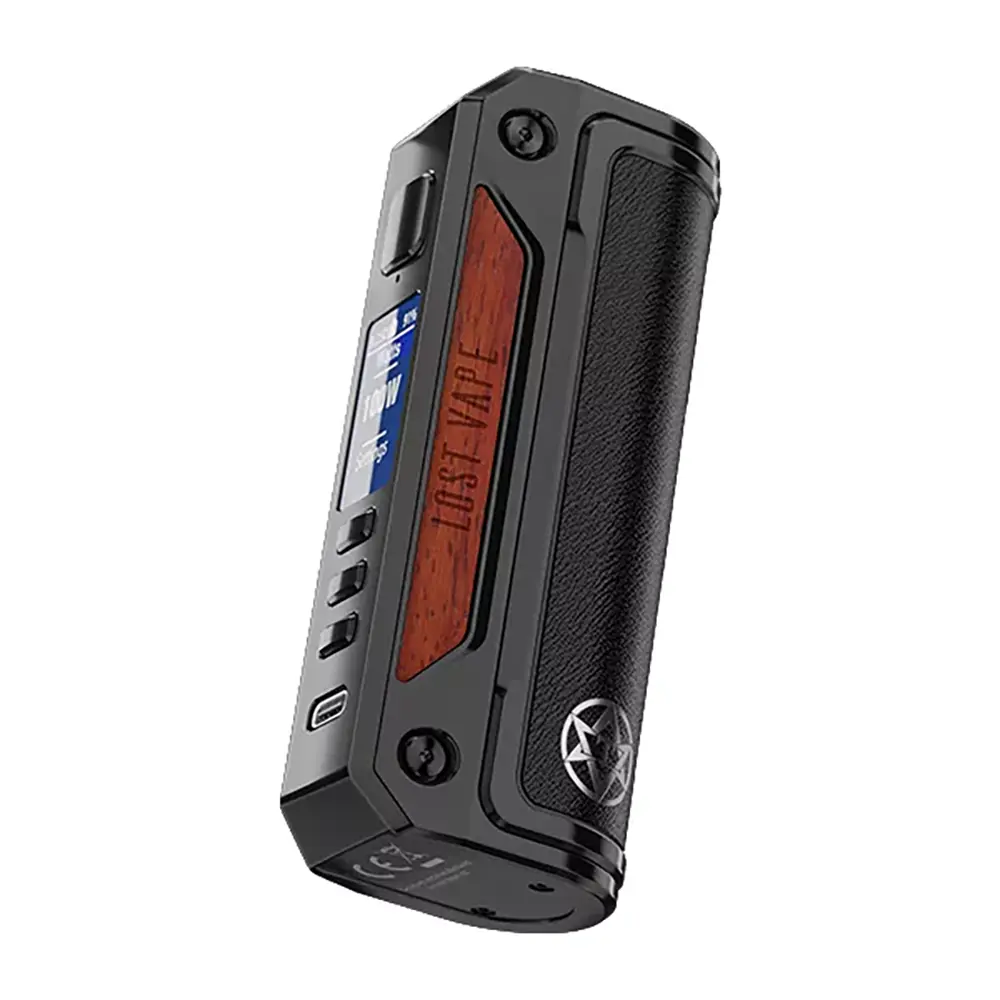 Lost Vape Thelema Solo DNA 100C Mod Black Leather