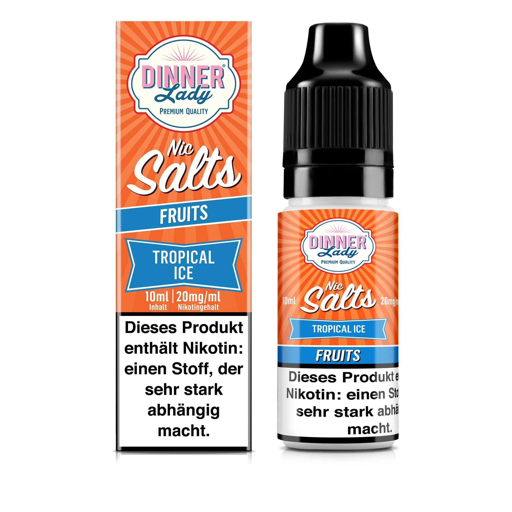 Dinner Lady Tropical Ice Nikotinsalz Liquid 20mg