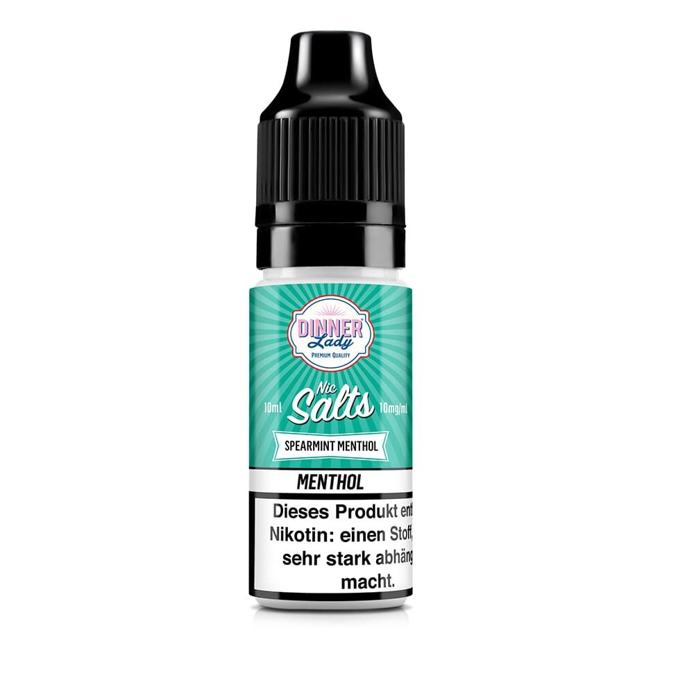 Dinner Lady Spearmint Menthol Nikotinsalz Liquid 10mg