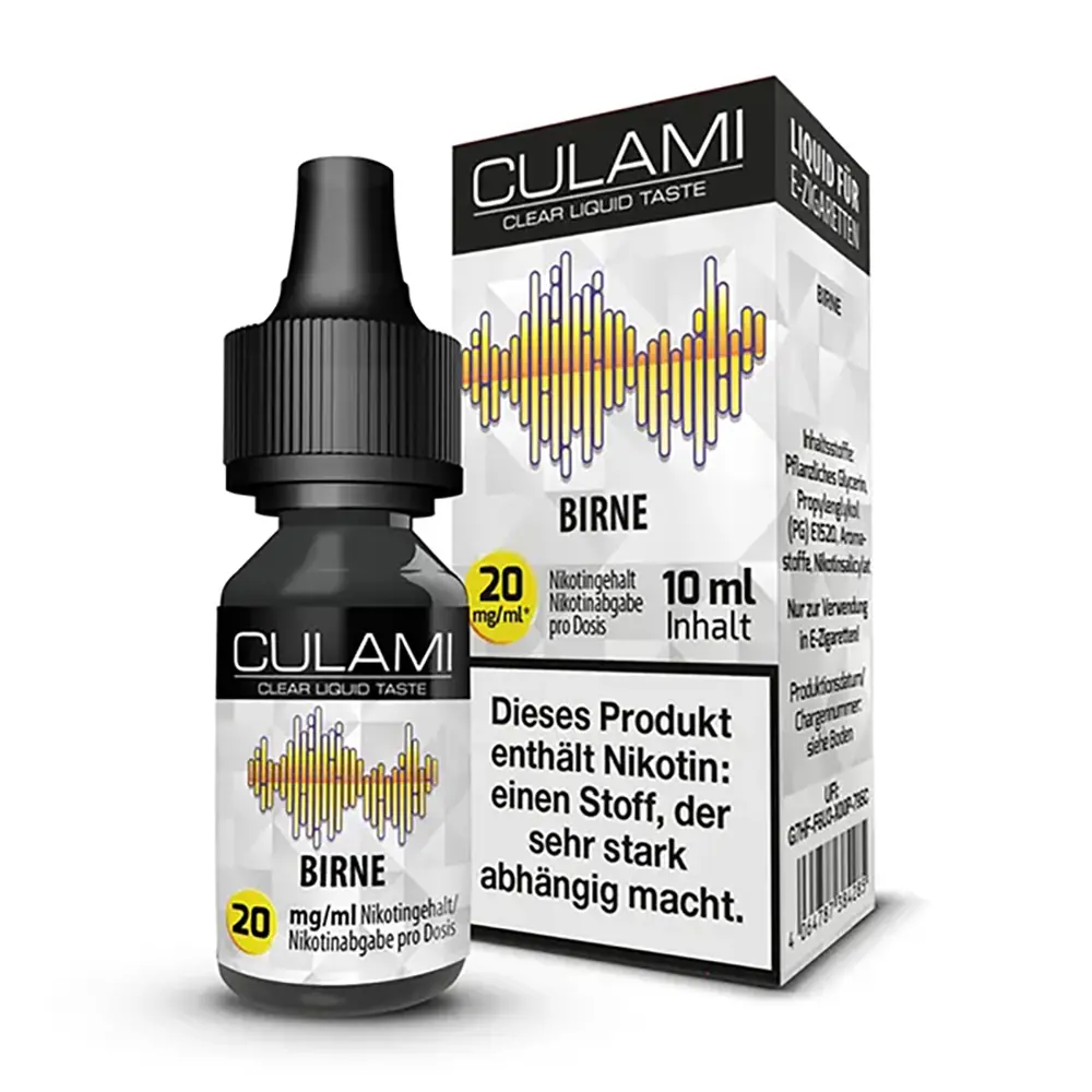 CULAMI Birne 20mg Nikotinsalz 10ml Liquid 