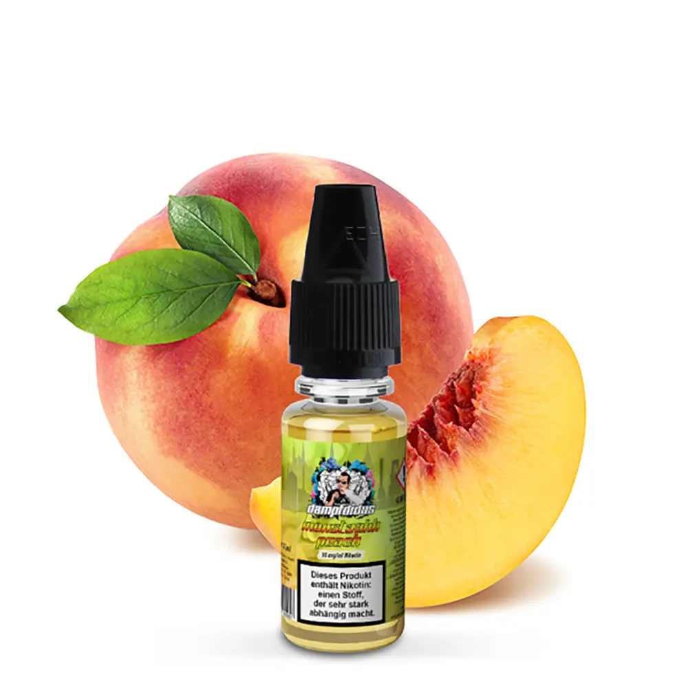 Dampfdidas Monstaahh Peach 10ml Nic Salt 10mg 