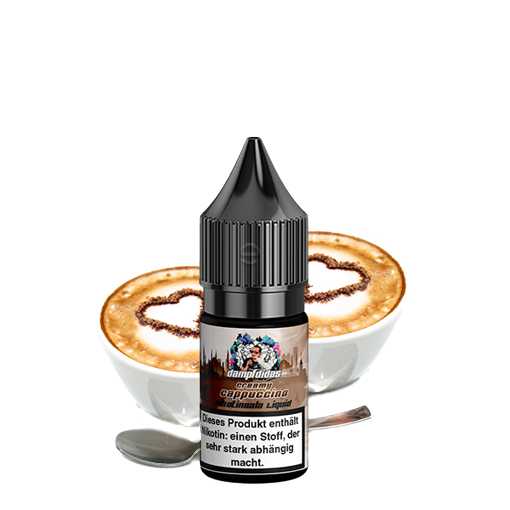 Dampfdidas Creamy Cappuccino Nikotinsalz Liquid 10mg