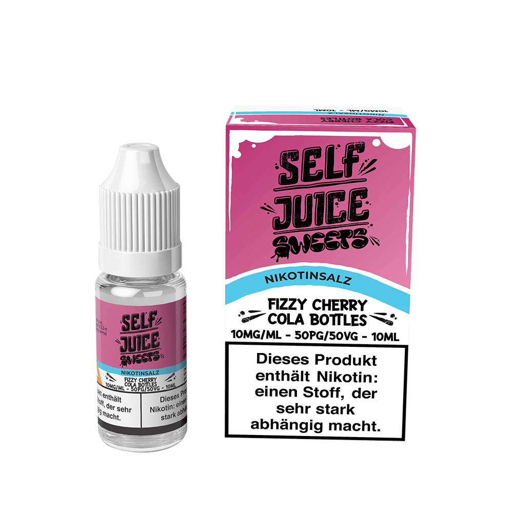 Self Juice Nikotinsalz Fizzy Cherry Cola Bottles 10mg