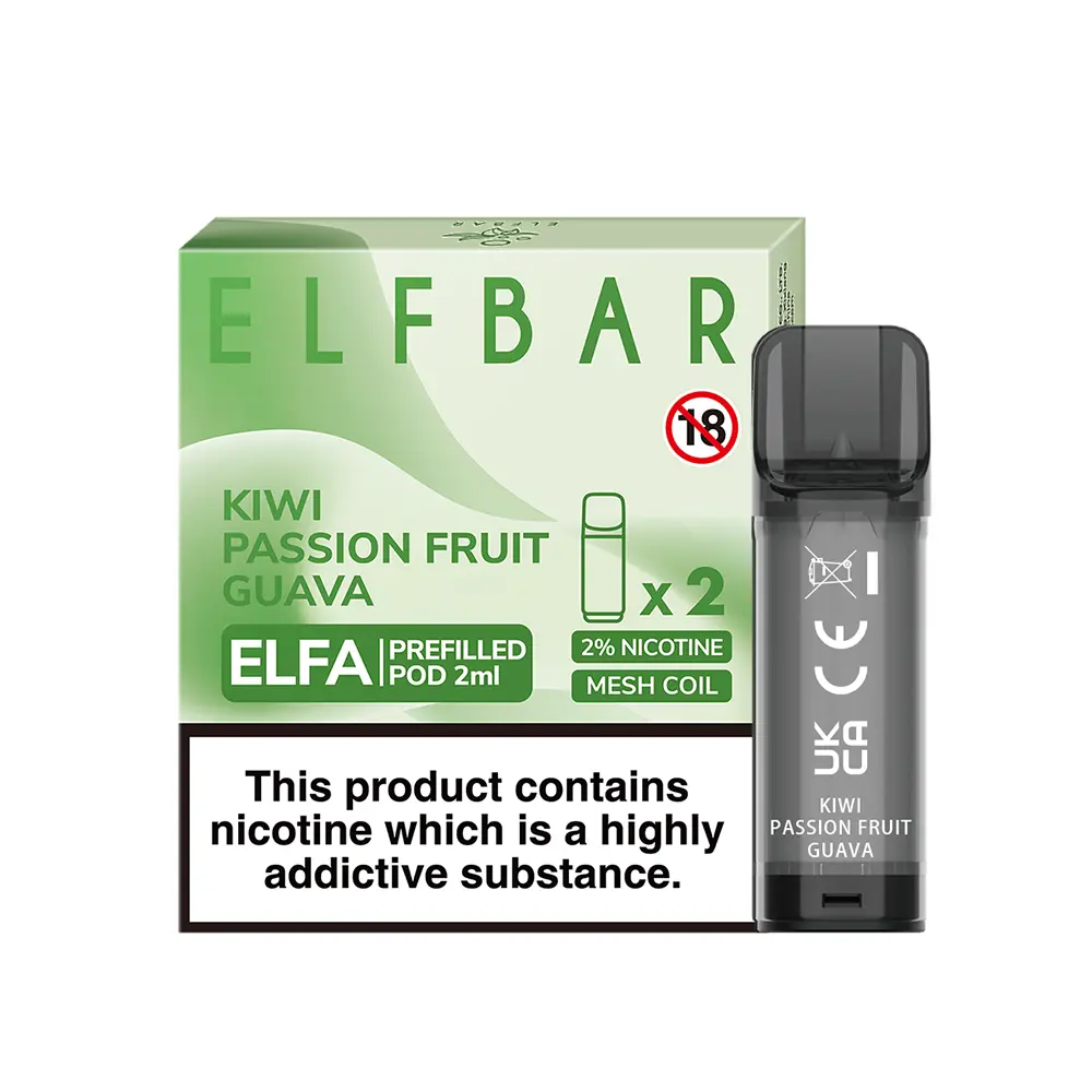 Elfbar Elfa Einweg Pod Kiwi Passionfruit Guava